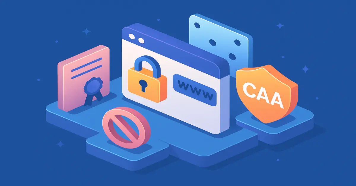 CAA Records: Restrict Certificate Authorities for Your Domain