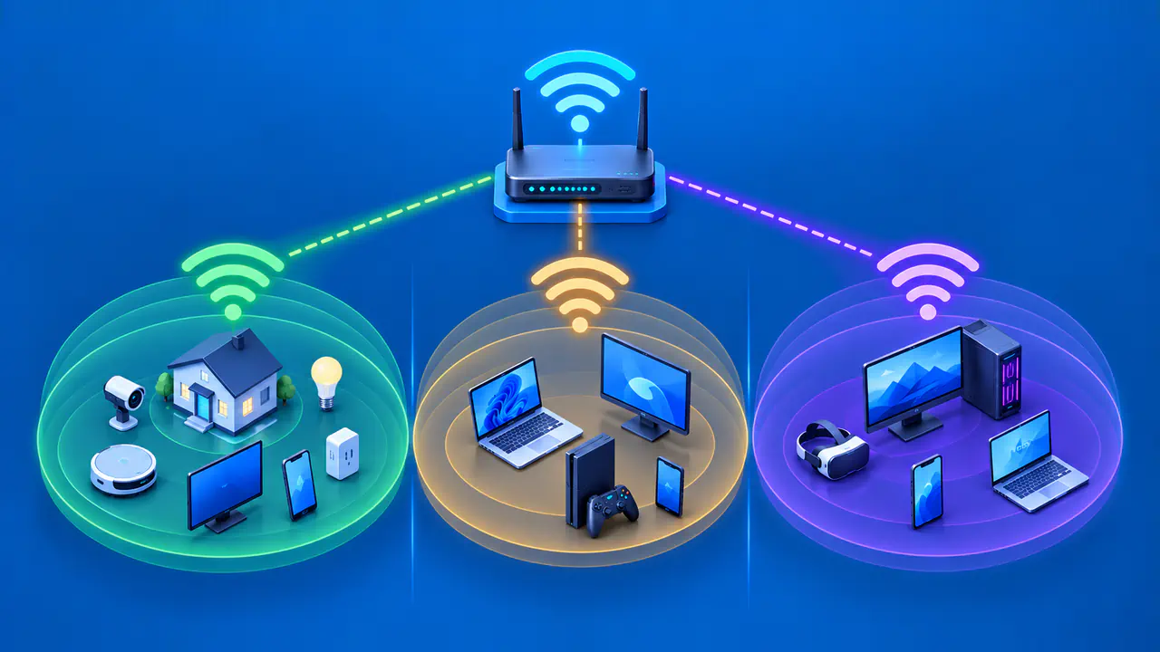 2.4 GHz vs 5 GHz vs 6 GHz Wi-Fi