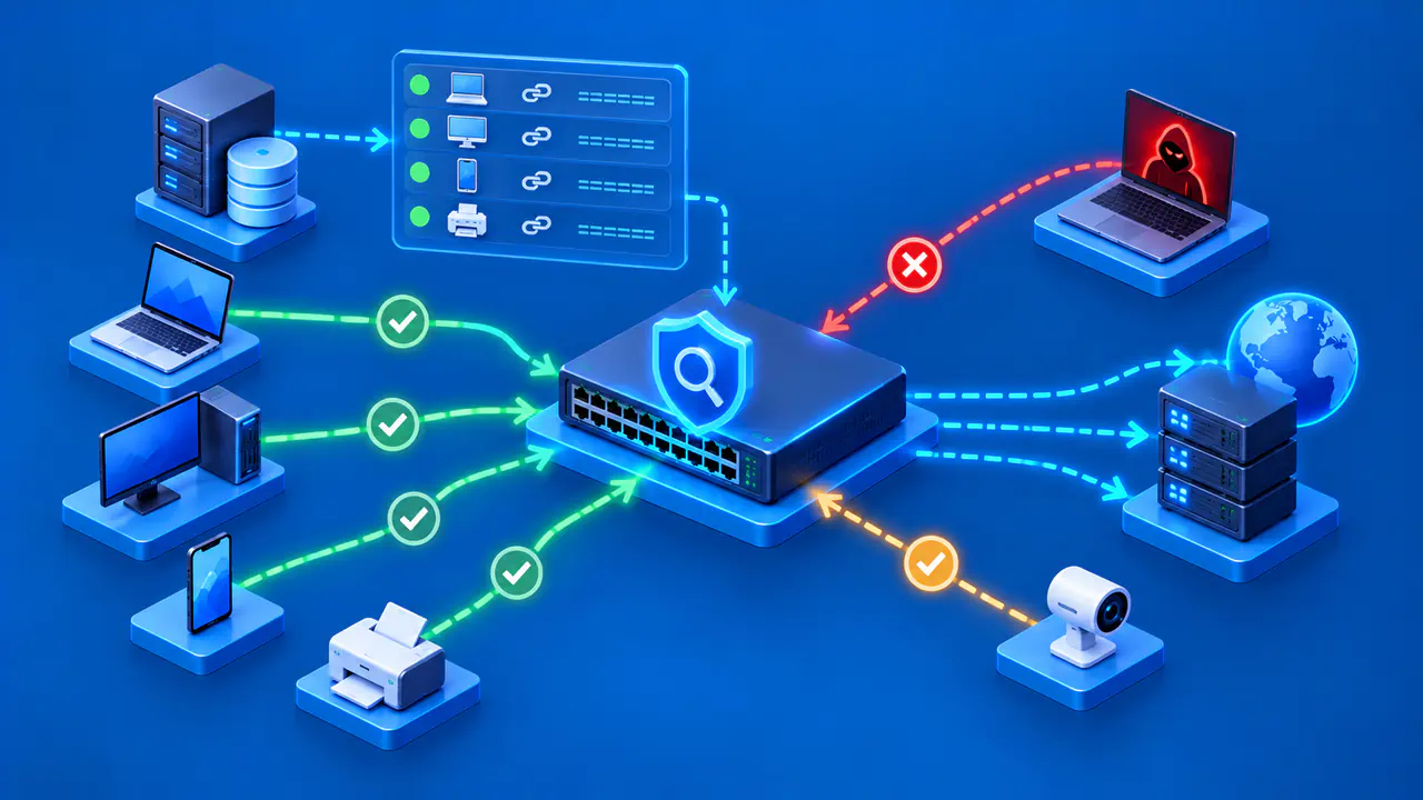 How Dynamic ARP Inspection Protects a LAN