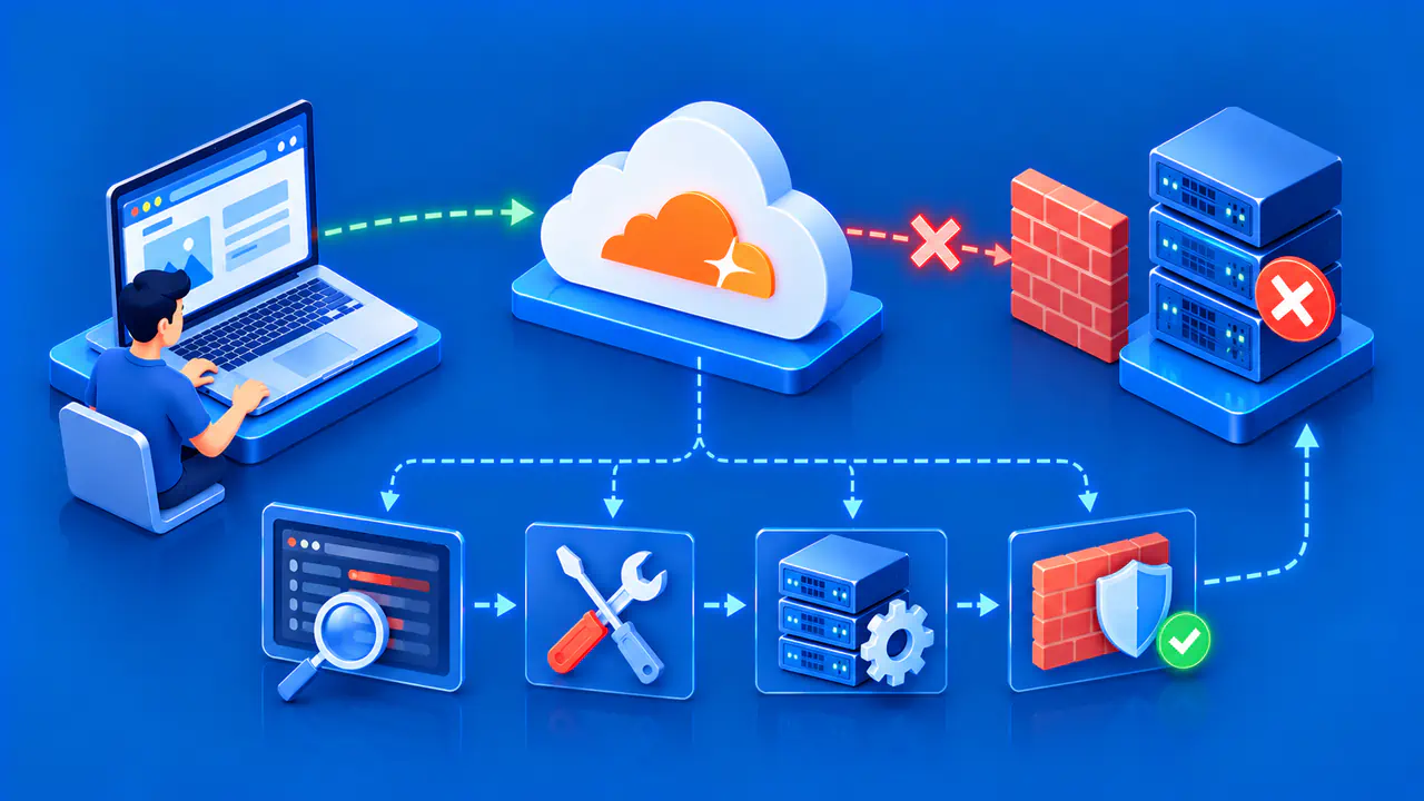 How to Fix Cloudflare Error 521