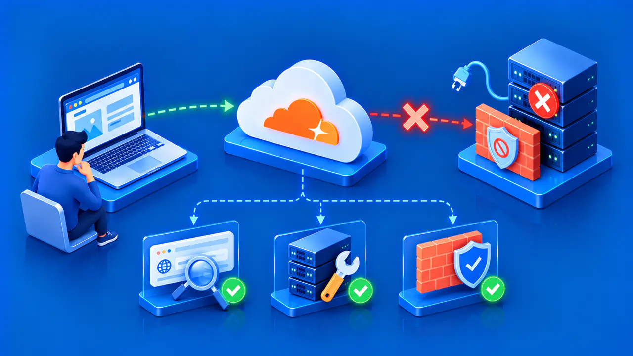 How to Fix Cloudflare Error 523