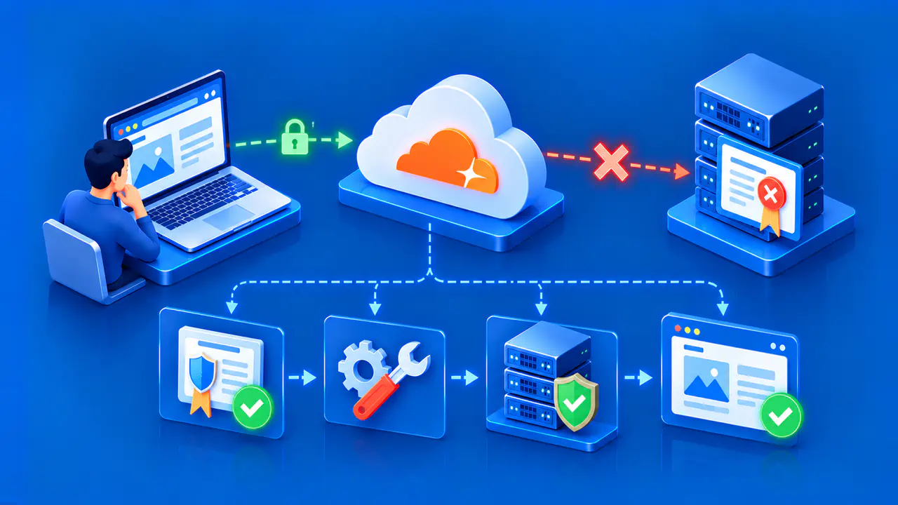 How to Fix Cloudflare SSL Errors 525 and 526