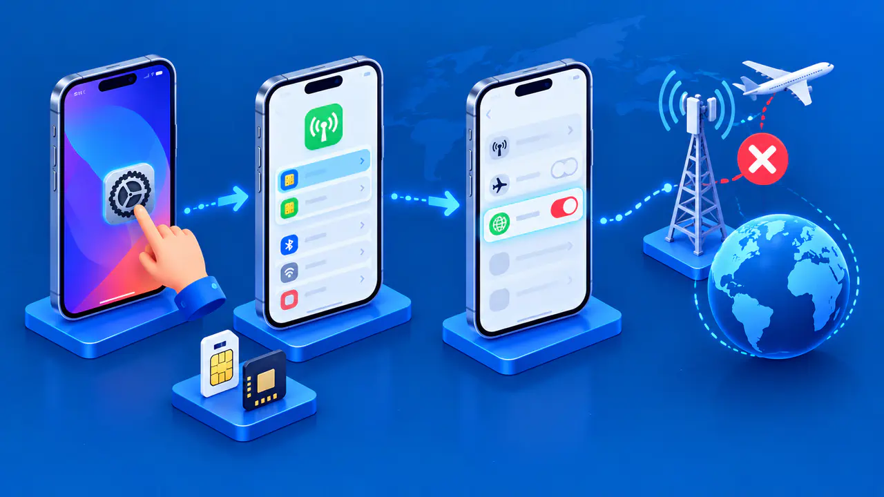 How to Turn Off Data Roaming on an iPhone