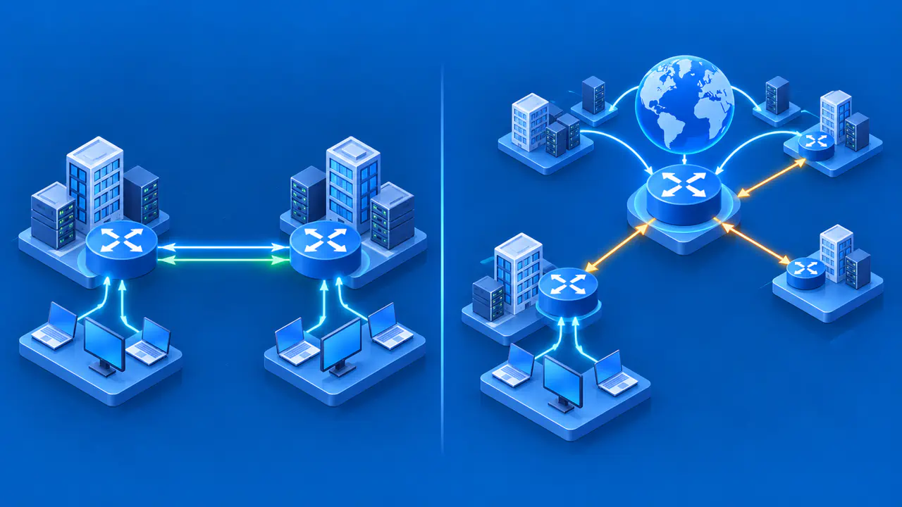 Internet Peering vs Transit: How Networks Connect