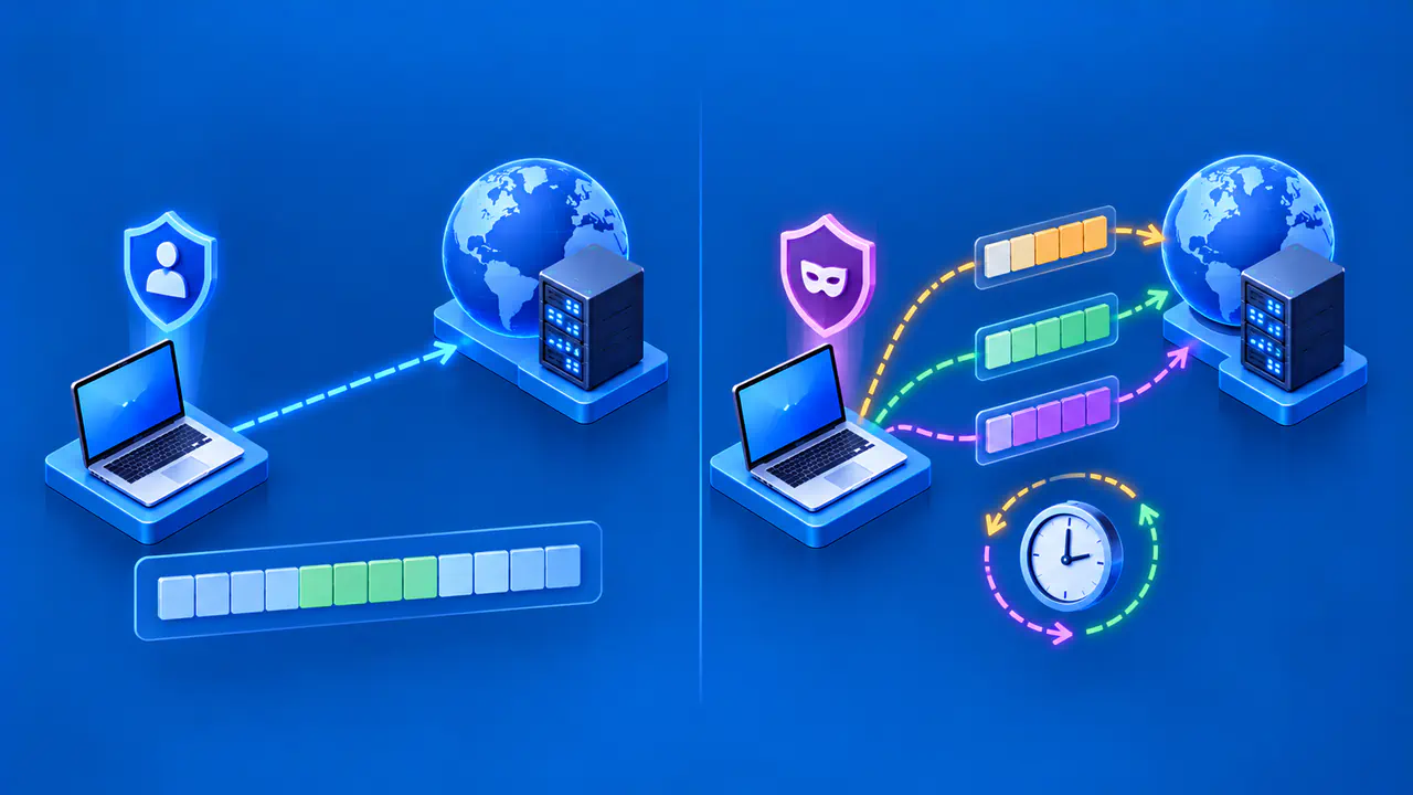 Temporary vs Stable IPv6 Privacy Addresses